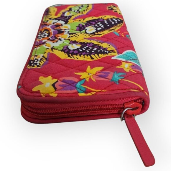 Vera Bradley “Rhumba” Quilted Zip-Around Wallet - Picture 4 of 6